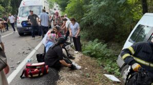 orduda servis minibusu kaza yapti 15 yarali G9NhShJF