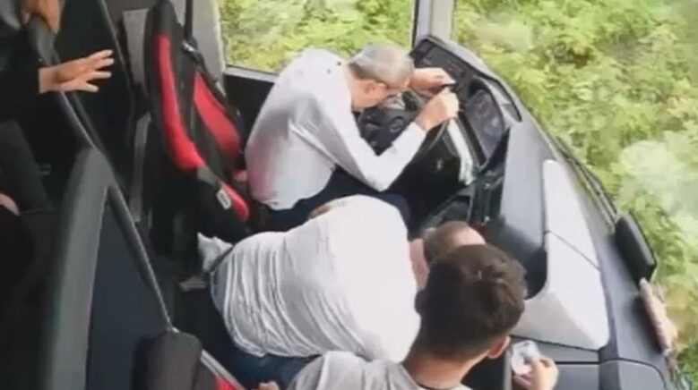 otobus kazasinda yeni goruntuler ortaya cikti sofor rahatsizlandi ikinci kaptan yetisemedi L5WAM6zI