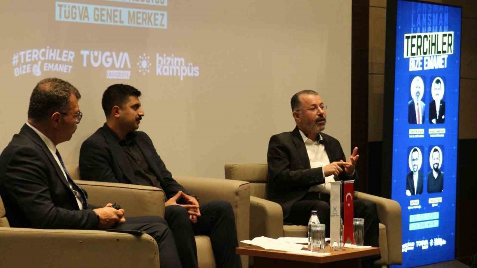 rektor kirisik tercihler bize emanet programinda genclerle bulustu bEuO5nUR
