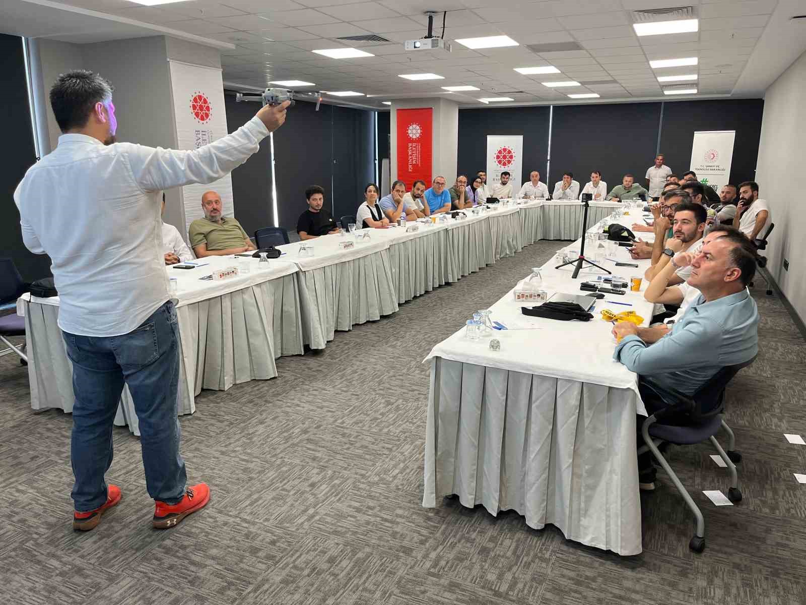 samsunda basin mensuplarina dron egitimi CaWeCFGk