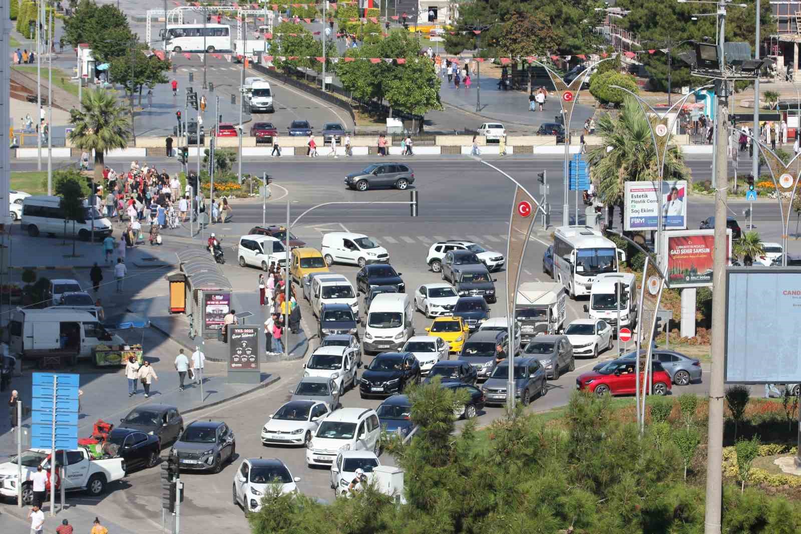 samsunda motorlu kara tasit sayisi bir yilda 40 bin 939 artti