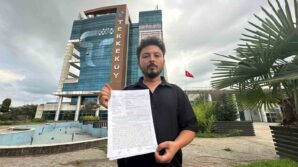 tekkekoy belediyesinde muhabire darp Cxnmzg4s