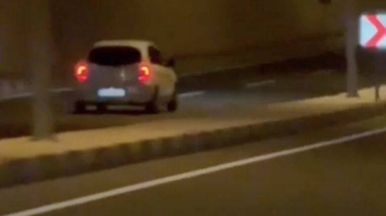 ters seritte yolculuk yapan otomobil surucusune ceza gGmInm99