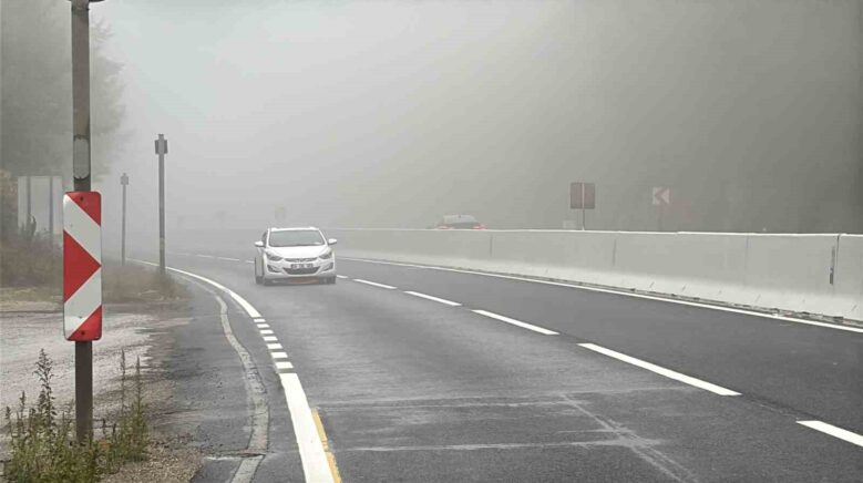 bolu daginda sis etkili oluyor gorus mesafesi 30 metre 4rLQRxaa