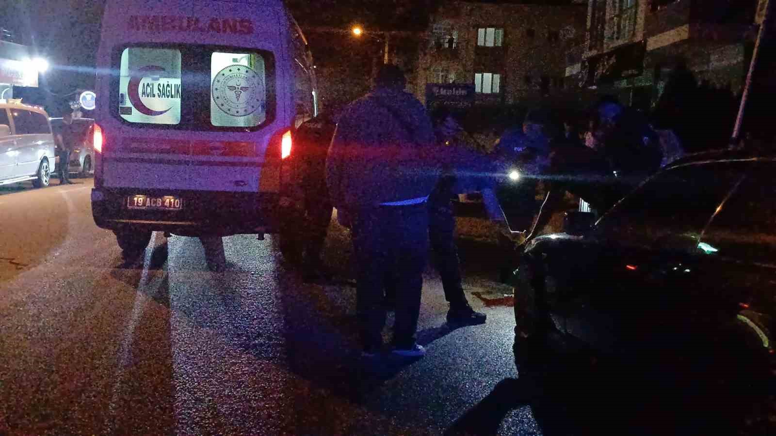 corumda sokak ortasinda silahli saldiri 1 yarali dGttyXzj