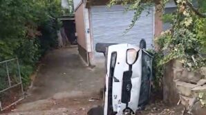 devrekteki trafik kazasinda surucu yara almadan kurtuldu HzUHJLrH