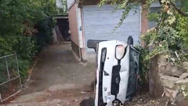 devrekteki trafik kazasinda surucu yara almadan kurtuldu HzUHJLrH