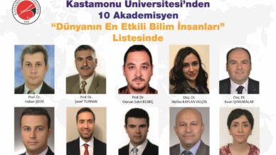 kastamonu universitesindeki 10 akademisyen en etkili bilim insanlari listesinde kBzeWNJN