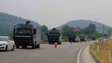 kastamonudaki orman yanginina mudahalede tomalar da gorev yapiyor GOOAd173