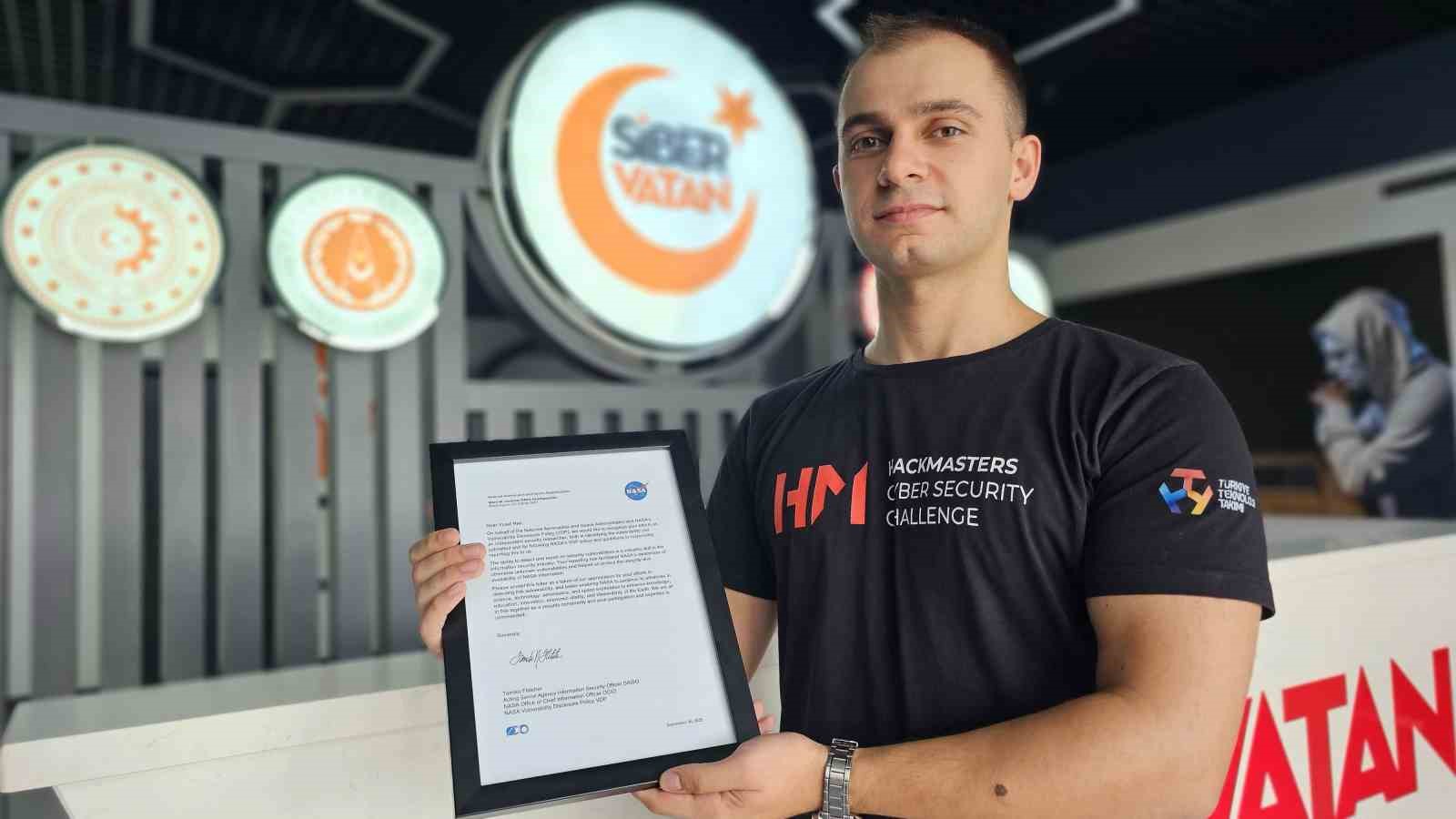 nasanin guvenlik acigini tespit eden beun ogrencisine takdir mektubu