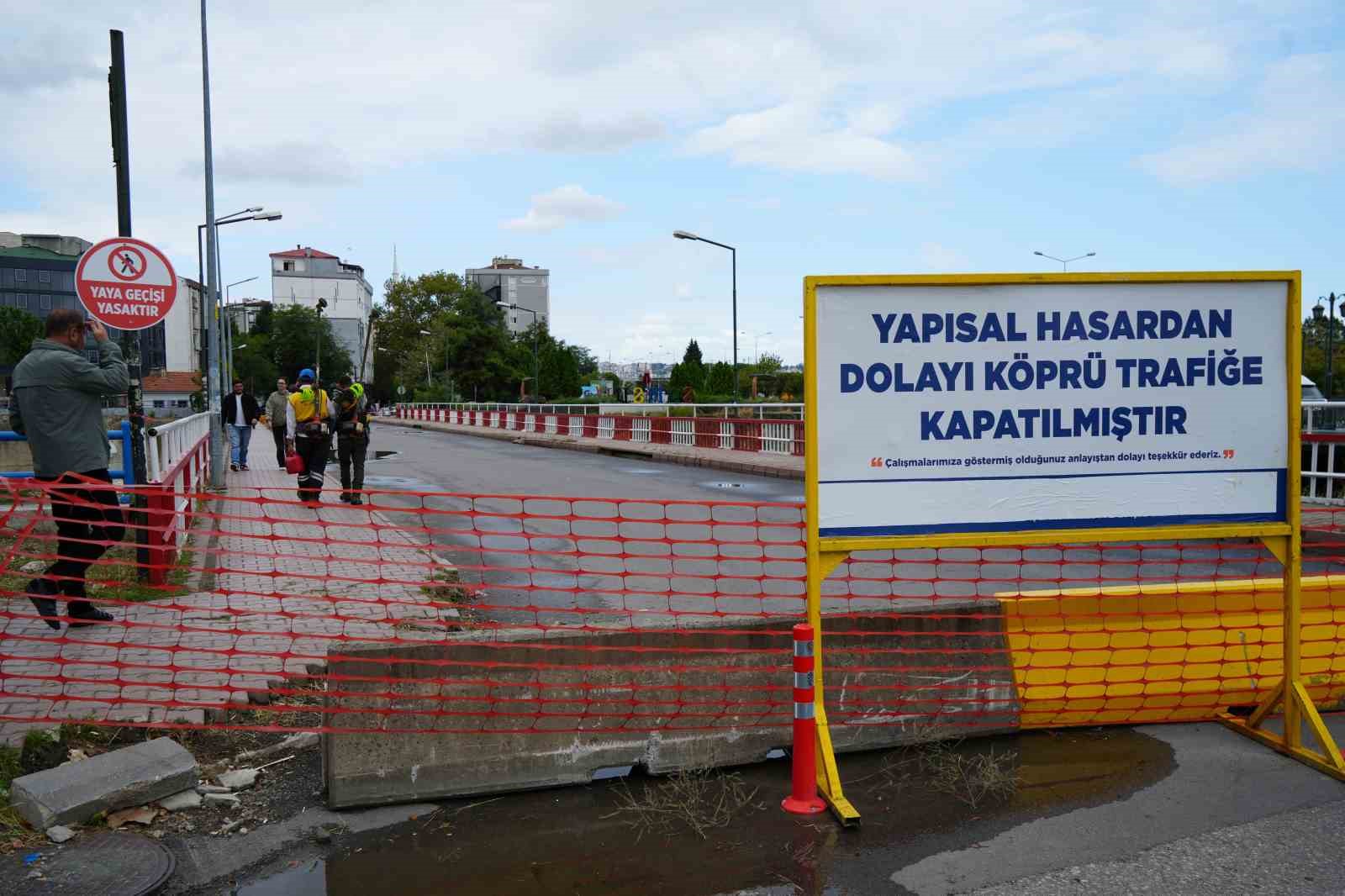 samsunda kopru kapatildi ayaklarda korozyon var L26j6CZt