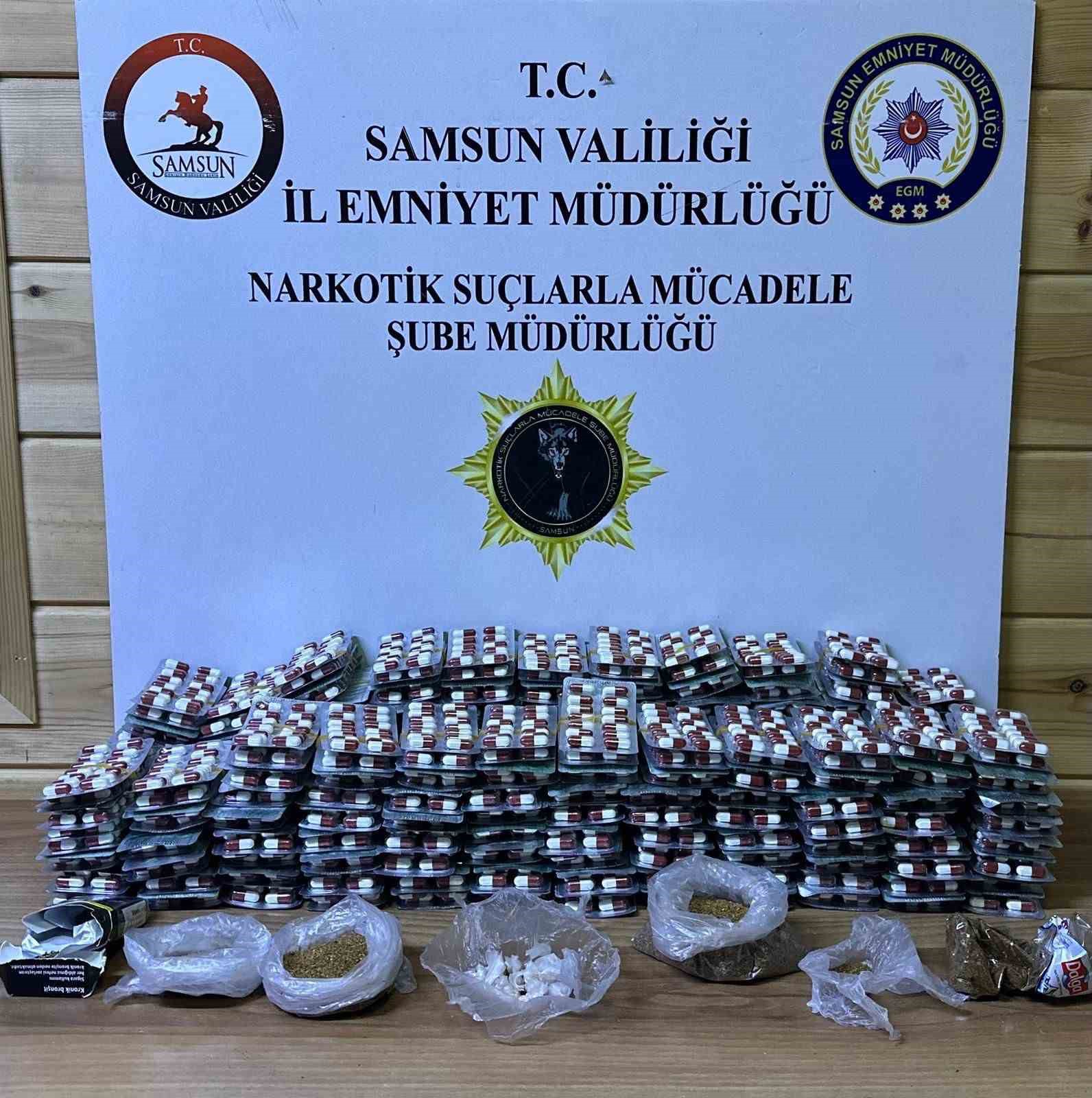 samsunda uyusturucu operasyonu 3 gozalti Z9UiS2IG