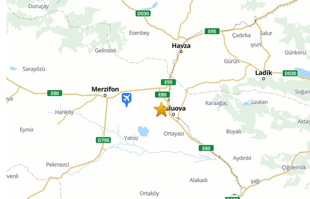 suluovada 23 buyuklugunde deprem qIISyjBY