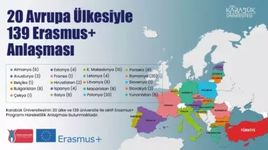 ust manset2KBU Erasmus Hibesini Yuzde 21 Arttirdi2 1