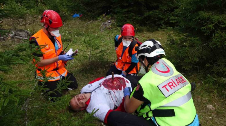 yaylada gercegi aratmayan tatbikat CRvR9iC3