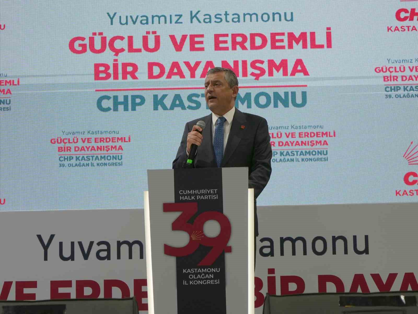 chp genel baskani ozel chp kastamonu il baskanligi 39 il kongresine katildi XTmbUlVr