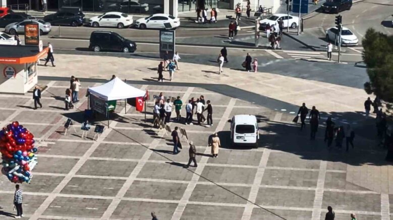 hudaparin gazze standinda gerginlik polis kavgayi onledi 9aFm1DEh