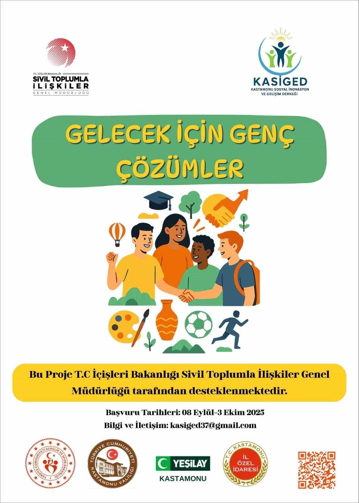 kastamonuda gelecek icin genc cozumler projesi basladi