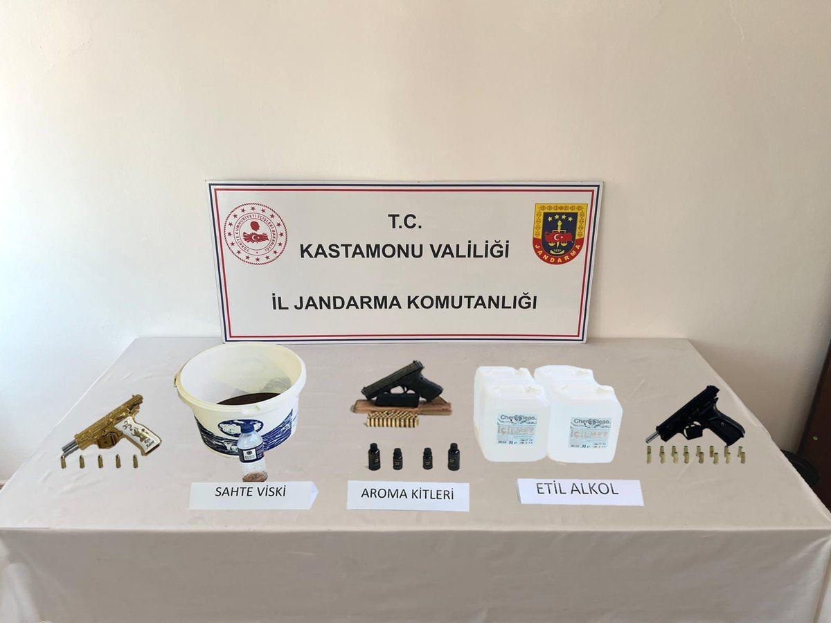 kastamonuda sahte alkol operasyonu 3 gozalti sBbcr4Ds