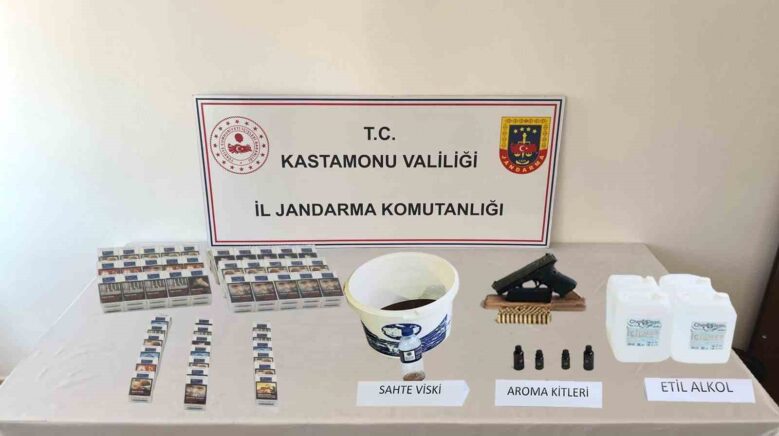 kastamonuda sahte alkol operasyonu 6 kisi gozaltina alindi LlF952ST