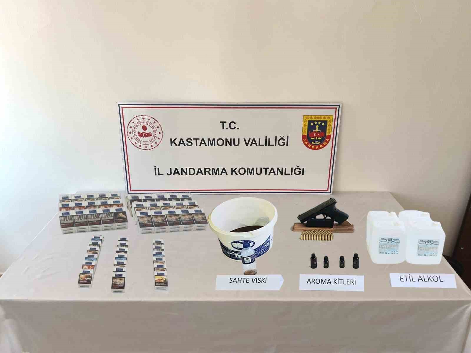 kastamonuda sahte alkol operasyonu 6 kisi gozaltina alindi LlF952ST
