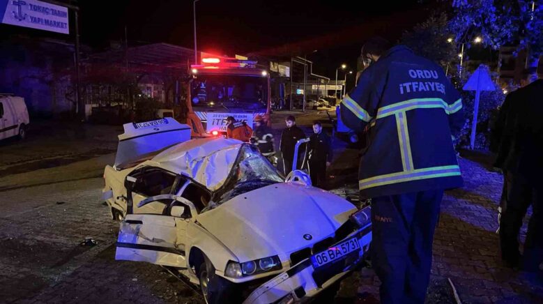 orduda trafik kazasi 3 yarali mNba4PFL