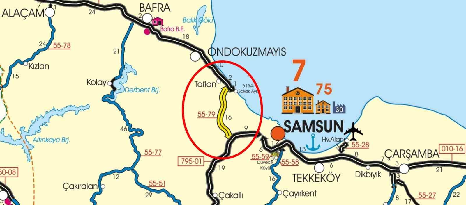 samsunda 15 milyar tllik dev proje bati cevre yolu gznpTqa7