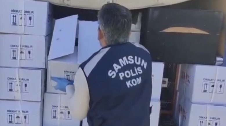 samsunda sahte icki operasyonu 445 litre etil alkol ele gecirildi jWOcArDA