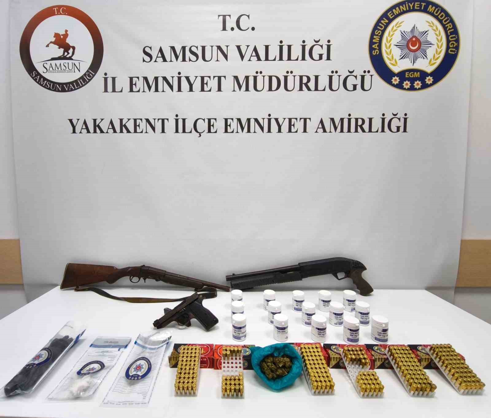 samsunda uyusturucu hapla yakalanan sahis gozaltina alindi cZfKXaTn
