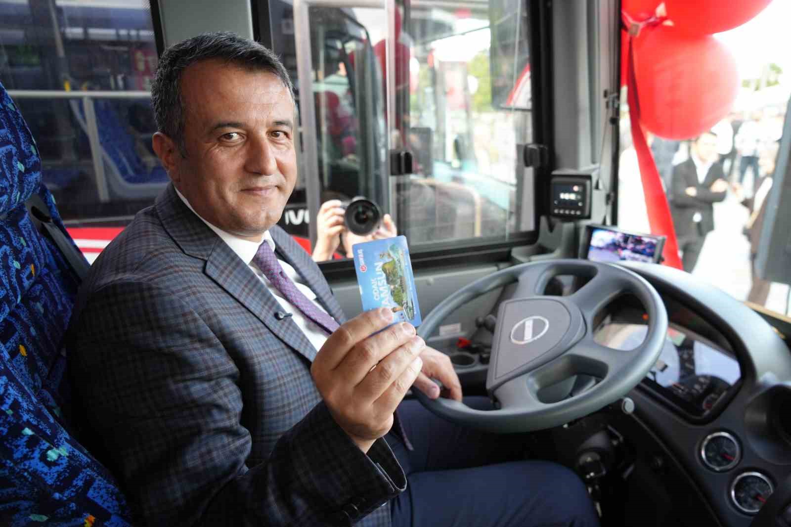 samsunda yeni donem ilcelerden merkeze ucretsiz entegre ulasim