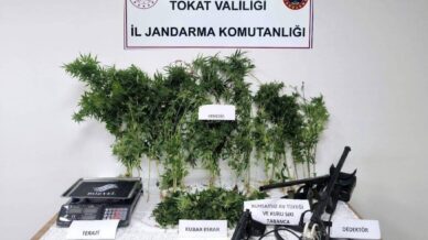 tokatta jandarmadan es zamanli uyusturucu operasyonu 2 tutuklama MTCnuLG5