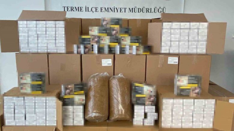 tutun operasyonunda 461 bin makaron ele gecirildi KsFRzO6c