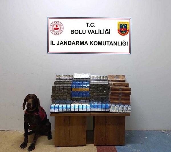 yolcu otobusunde bin 650 paket kacak sigara ele gecirildi mIPFJnb8