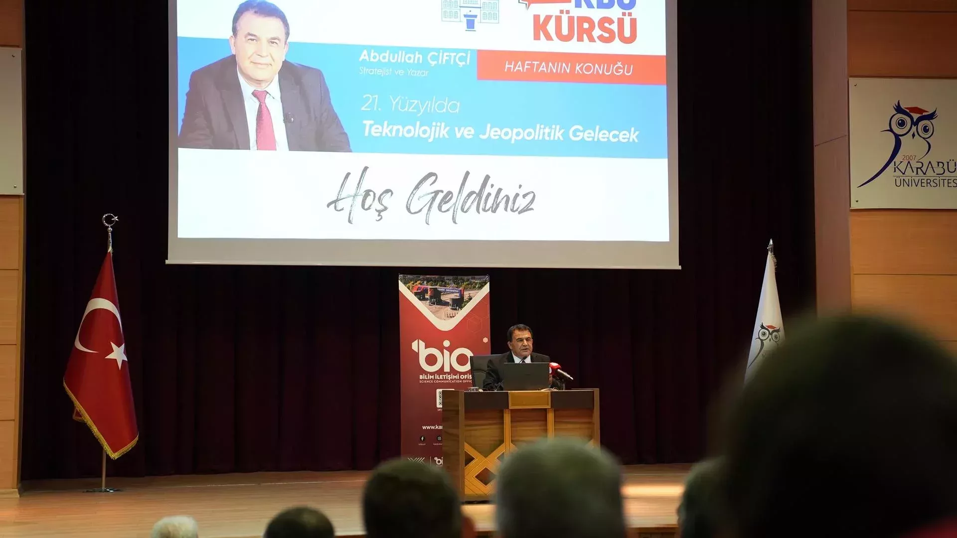 YAZAR CIFTCI KBUDE KONUK OLDU