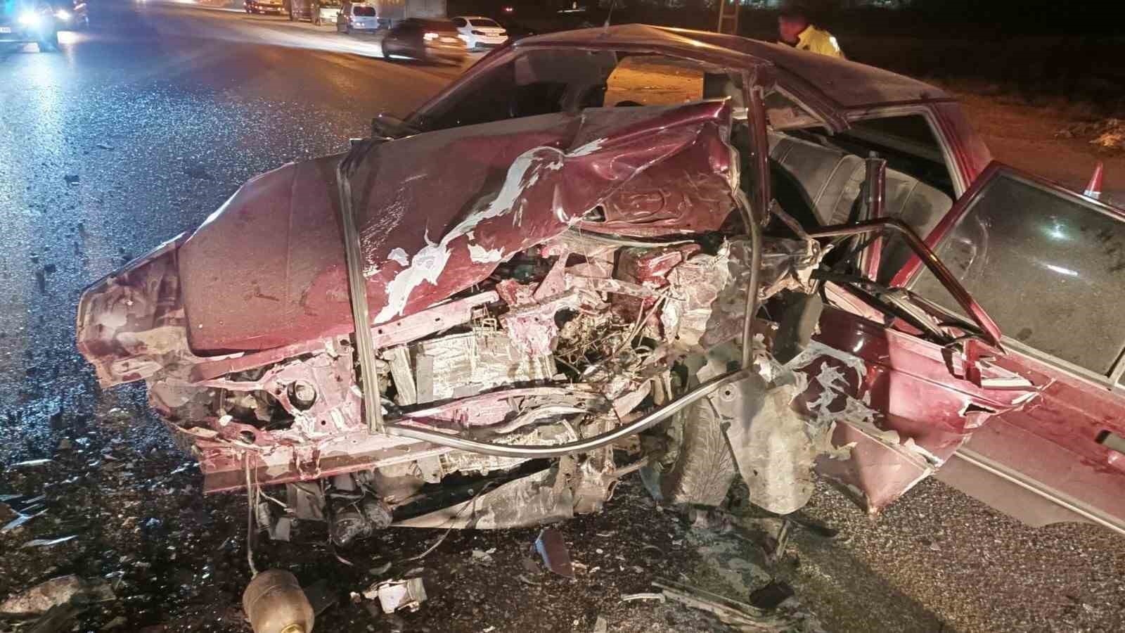 amasyada otomobiller carpisti 1 olu 3 yarali gablb4KT
