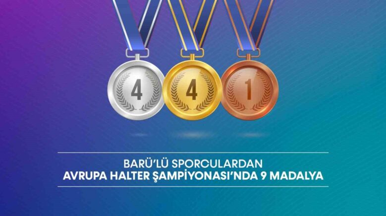 barulu sporculardan avrupa halter sampiyonasinda 9 madalya C1ZV4Fen