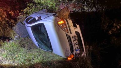 boluda otomobil takla atti yarali surucu ehliyetsiz cikti kTPSC1UU