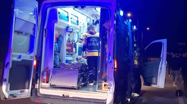 corumda motosiklet kazasi 2 yarali fq8KRBwO