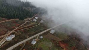 kastamonuda yaraligoz gecidinde sis nedeniyle gorus mesafesi dustu sK1D1aM9