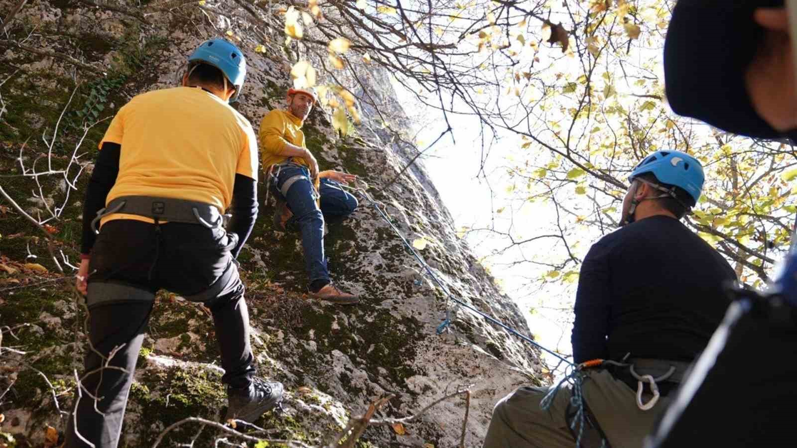 keltepede yeni macera basliyor kaya tirmanisi ile surdurulebilir spor turizmi