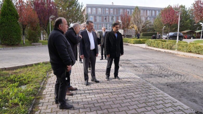 rektor kirisik kampus ve ogrenci ihtiyaclarini yerinde gozlemledi gkyOdeN1