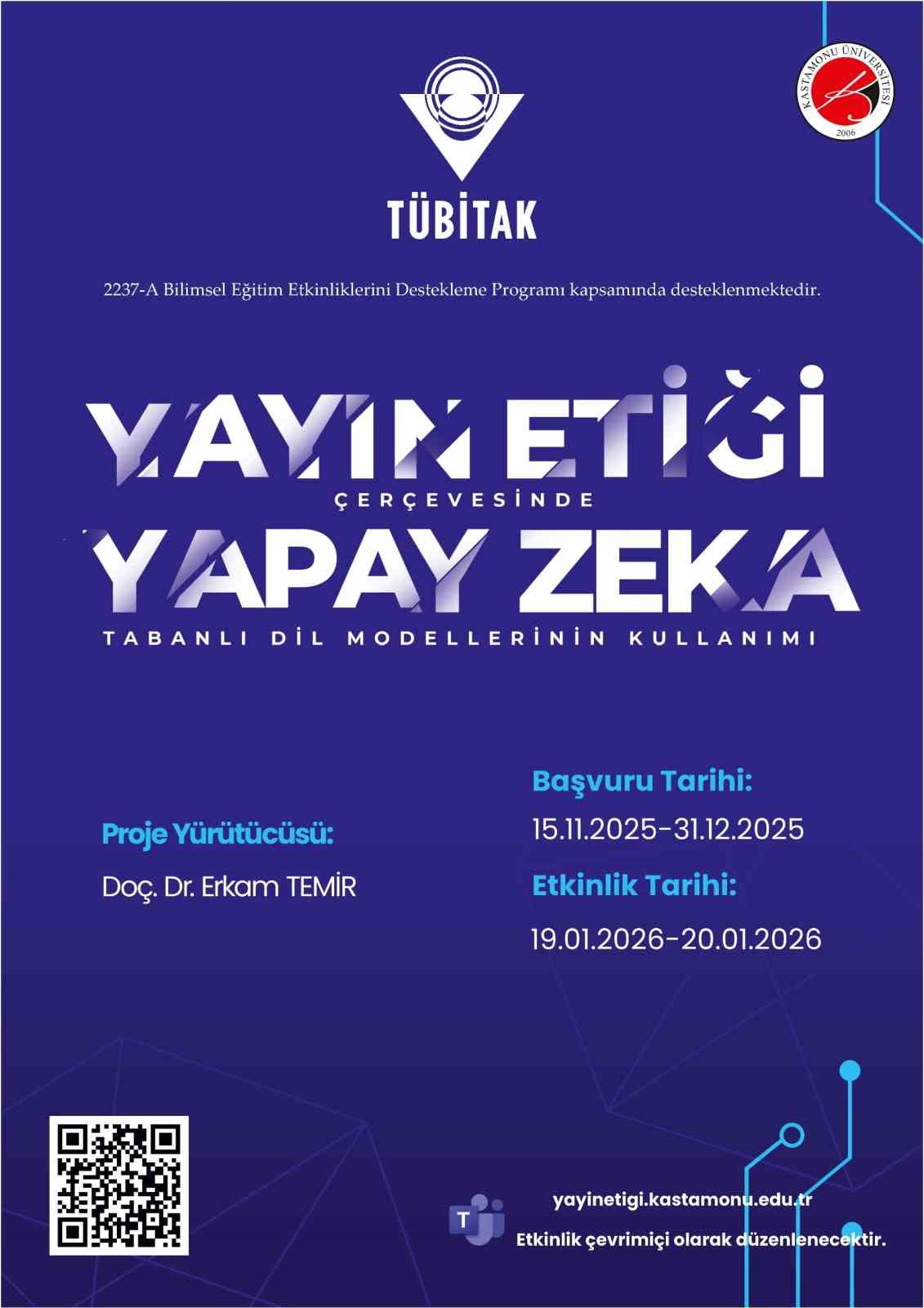 tubitak destegiyle yayin etigi ve yapay zeka bu egitimde ele alinacak qjbuHw8g
