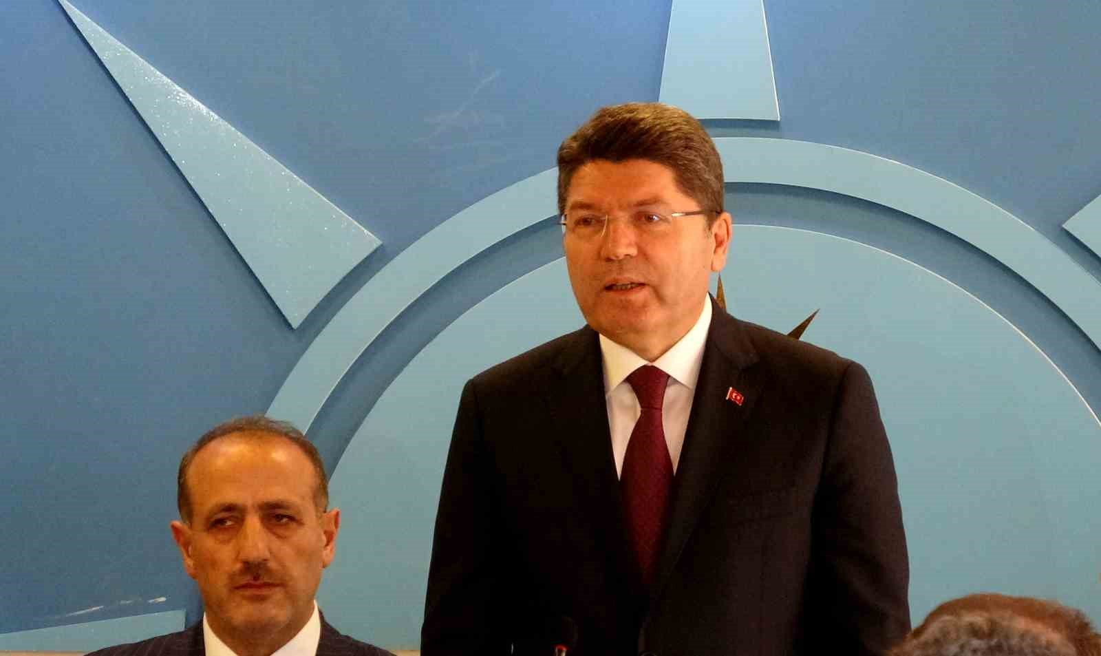 adalet bakani tunc terorsuz turkiye surecini sabote etmek isteyenlere karsi uyanik olacagiz bimejscF