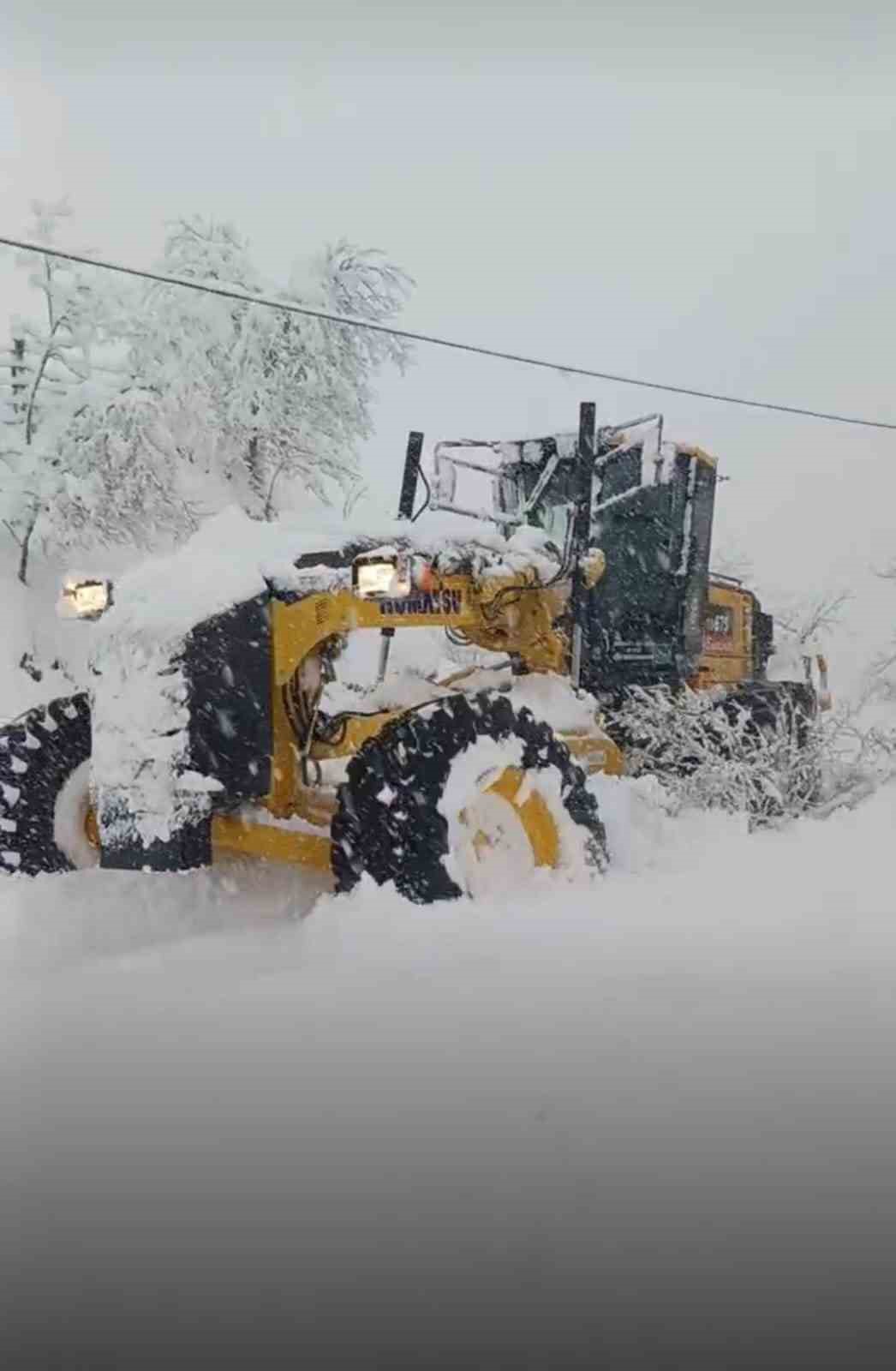 devrekte 45 koy yolu kar nedeniyle ulasima kapandi Vt7ls6Vz