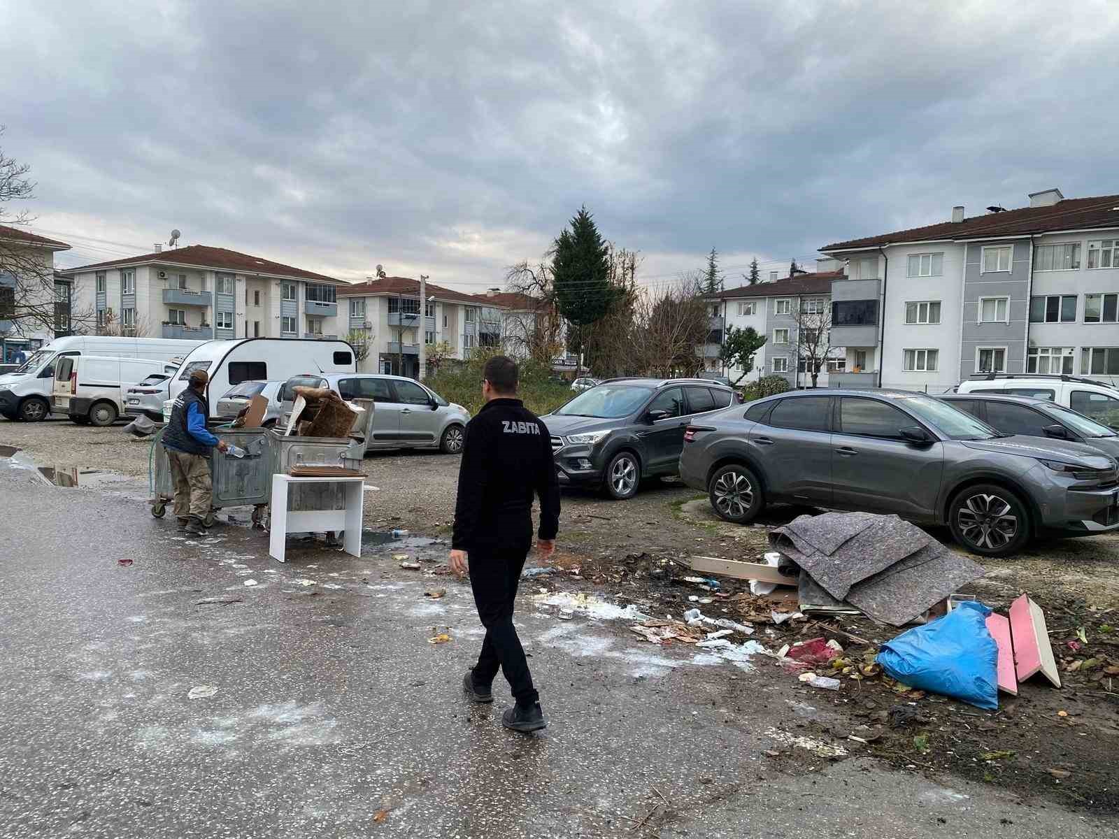 duzcede cevreyi kirletene ceza ve temizlik