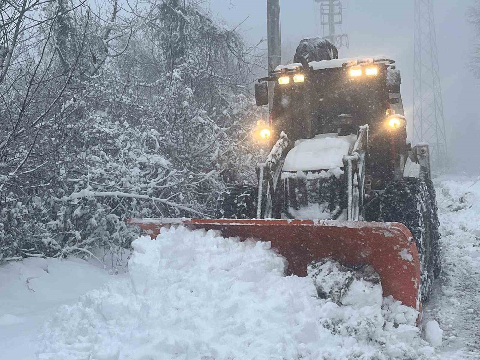 duzcede kar nedeniyle 37 koy yolu ulasima kapandi YckOeJlS