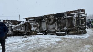 kar yagisi kazayi beraberinde getirdi OwTtZ6iu