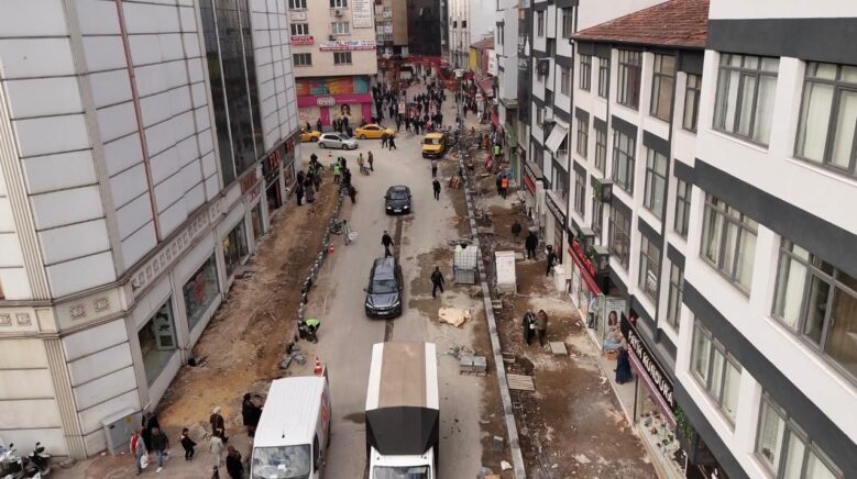 karabukun en islek caddelerinde yenileme calismalari suruyor GZYkTIuU