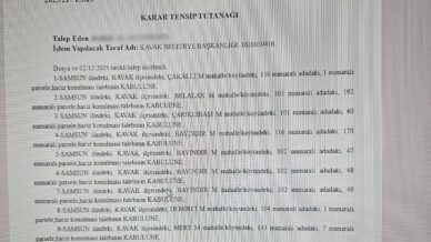 kavak belediyesine ait 10 tasinmaza haciz yLm9R6bS