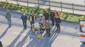 pikap ile motosiklet carpisti 1 yarali LbTw3aUO